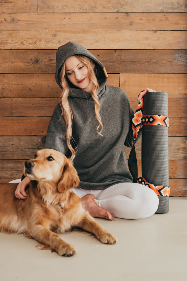 PATENTDUO 2in1 - jóga heveder és matractartó együtt ETHNO INDIAN