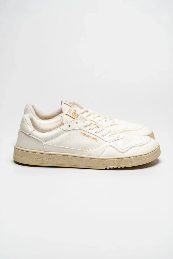 Ohne Project 080 Vintage White Barefoot Sneaker