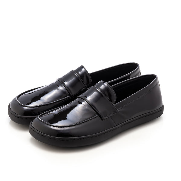 Shapen SHEEN fekete barefoot loafer