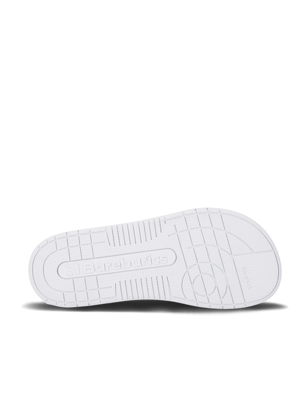 Barebarics Enigma – fehér és sötétzöld barefoot sneaker