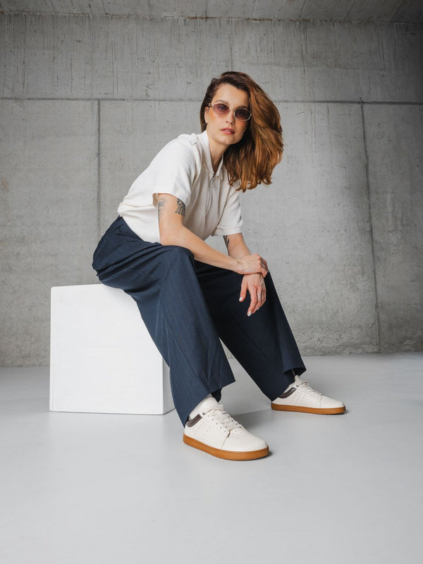 Barebarics Enigma – elefántcsont barefoot sneaker