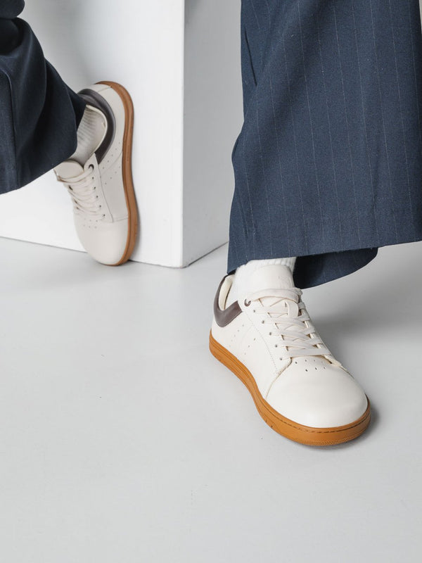 Barebarics Enigma – elefántcsont barefoot sneaker