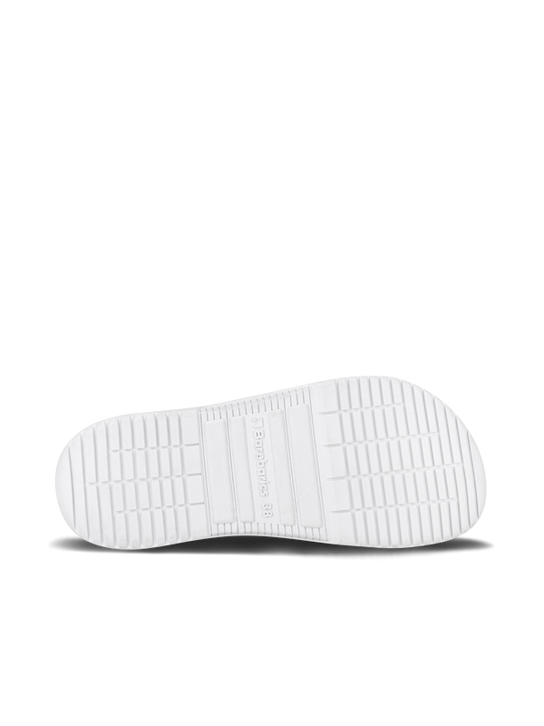 Barebarics Zing - Black & White barefoot sneaker – 9