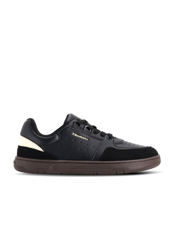 Barebarics Wave 2.0 – fekete és sötétbarna barefoot sneaker