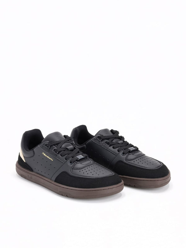 Barebarics Wave 2.0 – fekete és sötétbarna barefoot sneaker