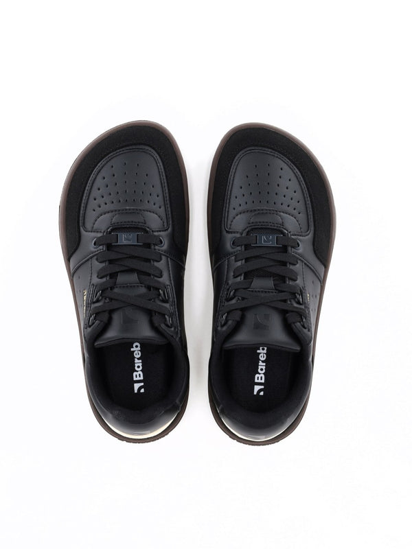 Barebarics Wave 2.0 – fekete és sötétbarna barefoot sneaker