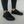 Barebarics Zing – teljesen fekete bőr barefoot sneaker
