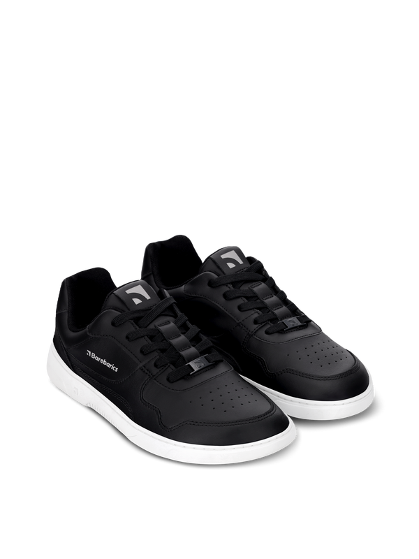 Barebarics Zing - Black & White barefoot sneaker – 5