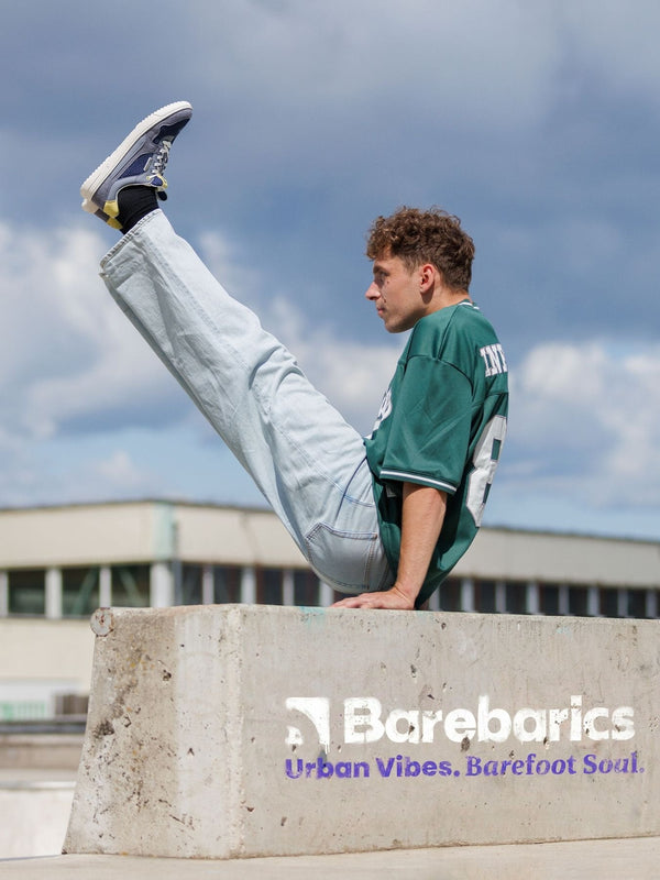 Barebarics Zing - Fresh - Midnight Blue barefoot sneaker – 6