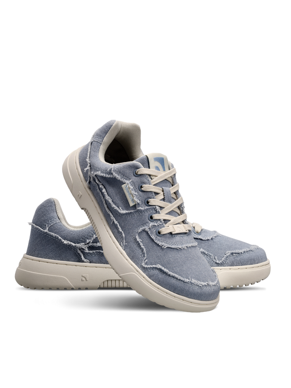 Barebarics Zing Denim - Light Blue barefoot sneaker – 3