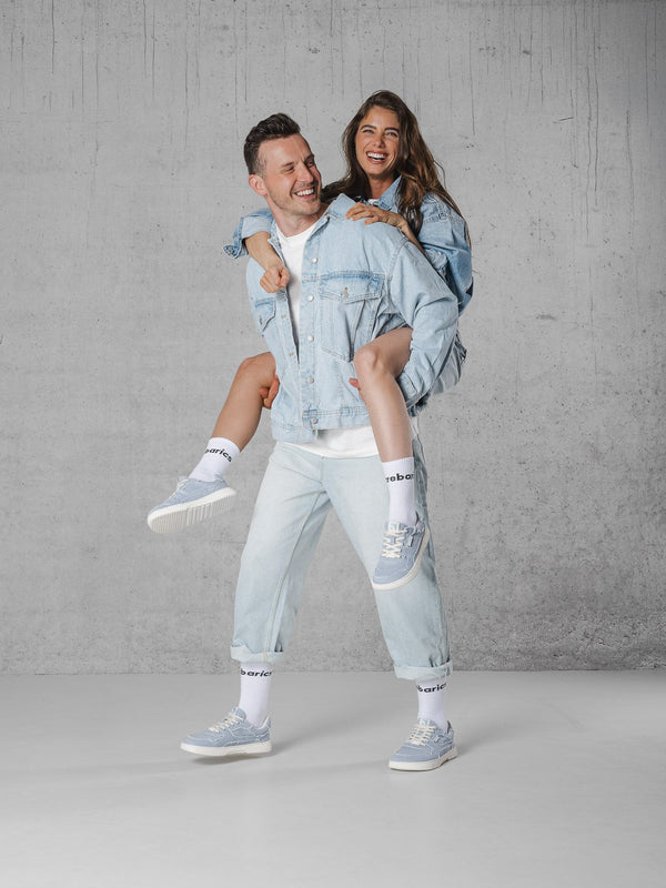 Barebarics Zing Denim - Light Blue barefoot sneaker – 10