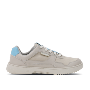 Barebarics Zing - Off-White & Blue barefoot sneaker – 1