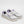Barebarics Zing - White & Purple barefoot sneaker – 3