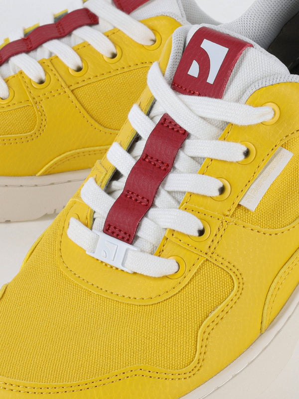 Barebarics Zing - Yellow & Red barefoot sneaker – 2