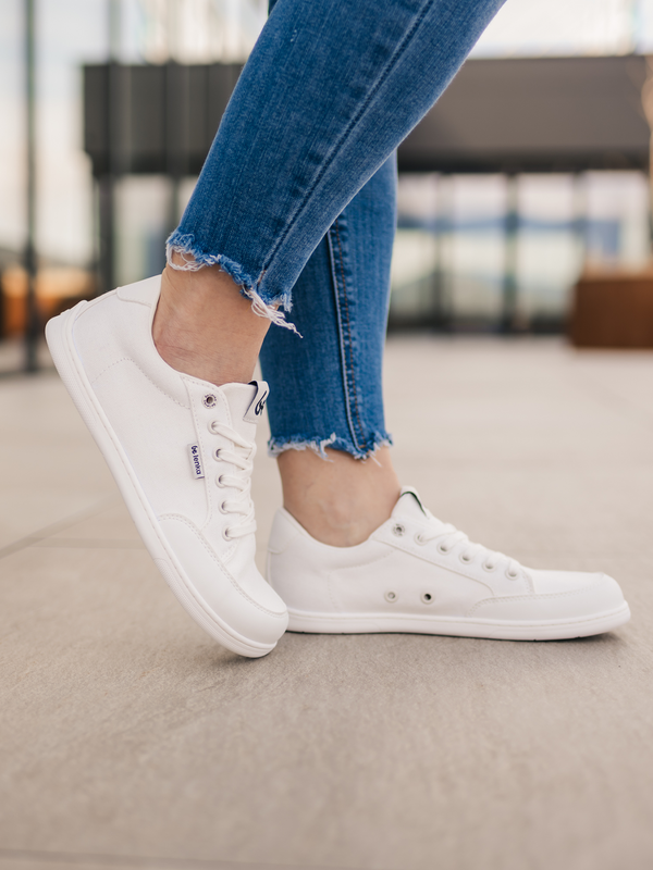Be Lenka Rebound – All White barefoot tornacipő