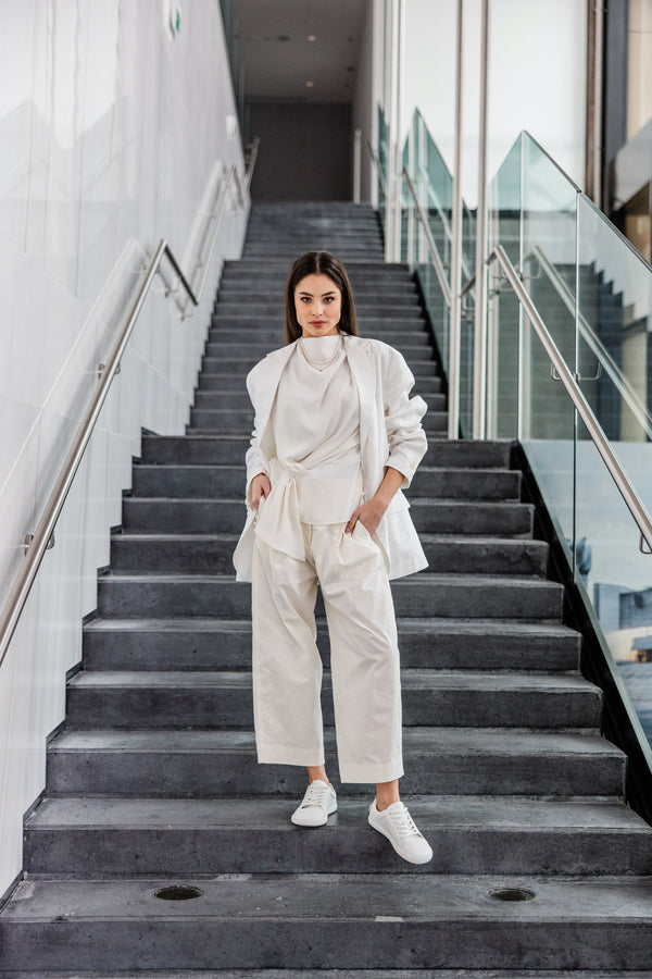Shapen Feelin Chic White Barefoot sneaker