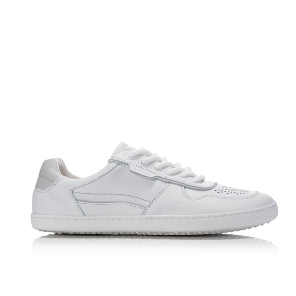 Shapen Flowin White/Grey Barefoot Sneaker