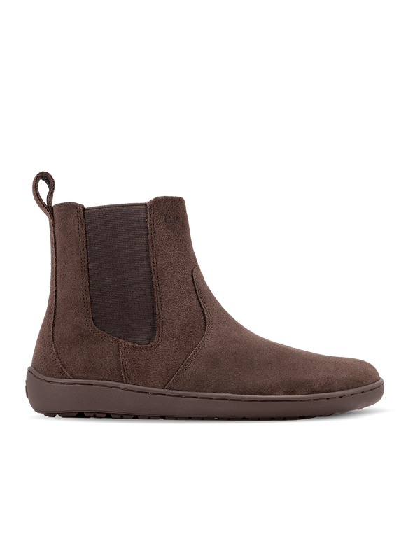 Be Lenka Entice 3.0 Chocolate leather barefoot Chelsea boots – view 1