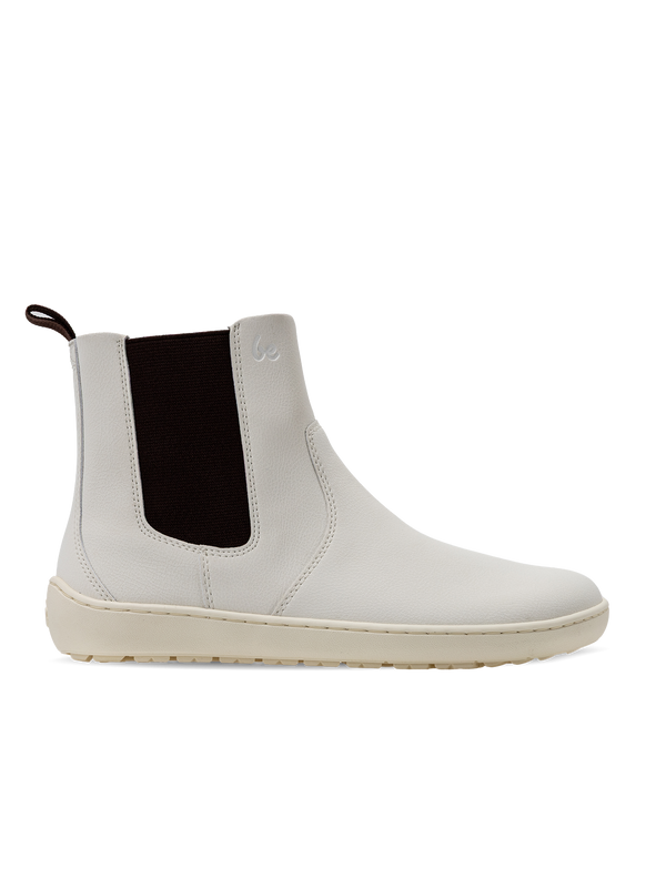Be Lenka Entice 3.0 Vegan Off-White barefoot Chelsea boots – view 1