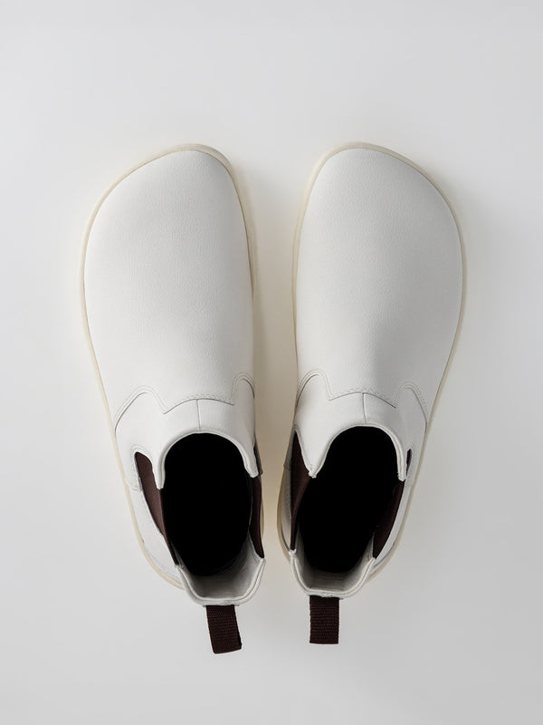 Be Lenka Entice 3.0 Vegan Off-White barefoot Chelsea boots – view 5