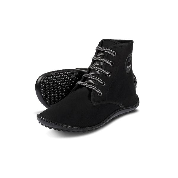 Leguano Chester Black Unisex High Top shoe