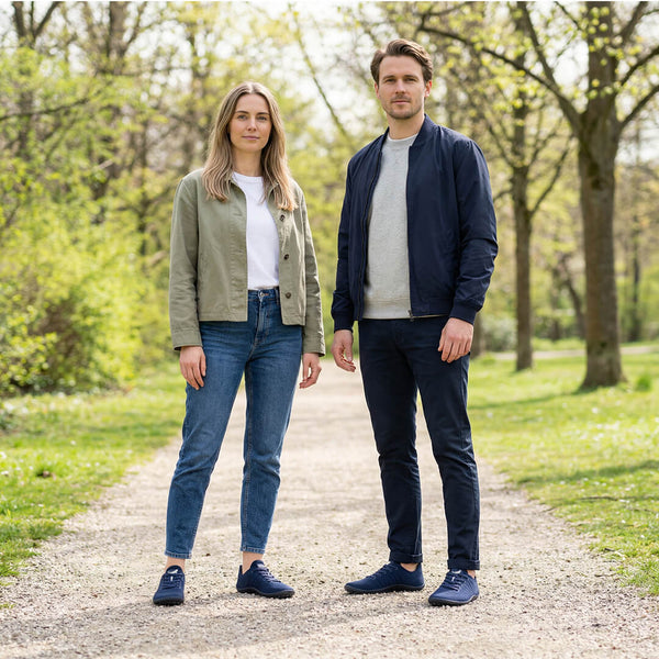 Leguano GO:Navy Unisex Low-top Barefoot Shoe