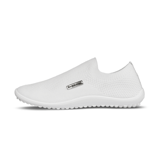 Leguano Scio White Slip on Shoes