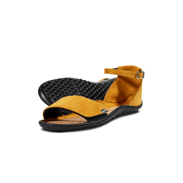 Leguano Jara Mustard Yellow Women's Sandal