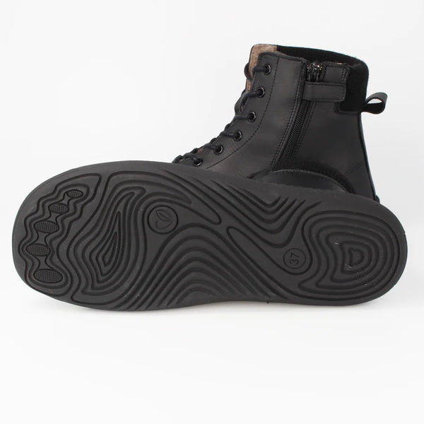 bLIFESTYLE loudSTYLE NAPPA Black High Top Boot