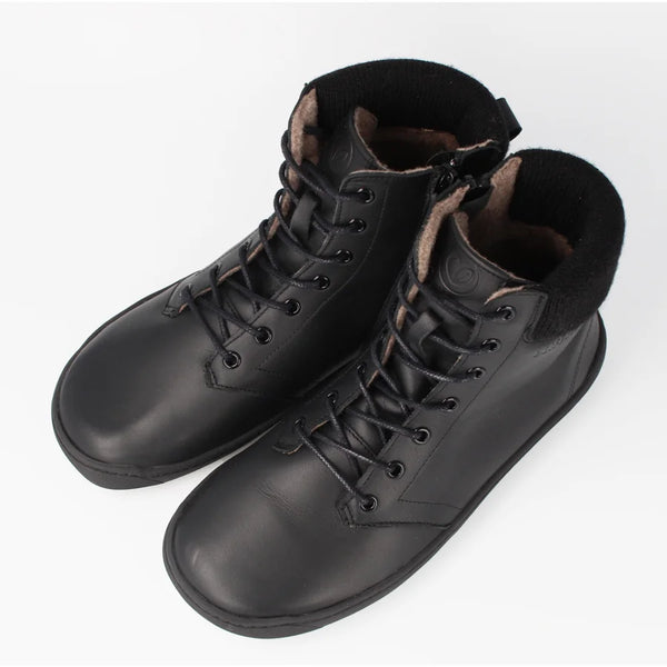 bLIFESTYLE loudSTYLE NAPPA Black High Top Boot