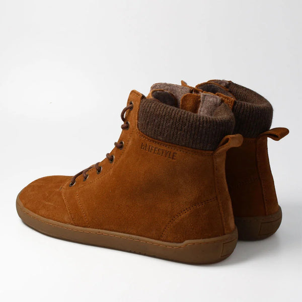 bLIFESTYLE loudSTYLE VELOURS Hazelnut High Top Boot