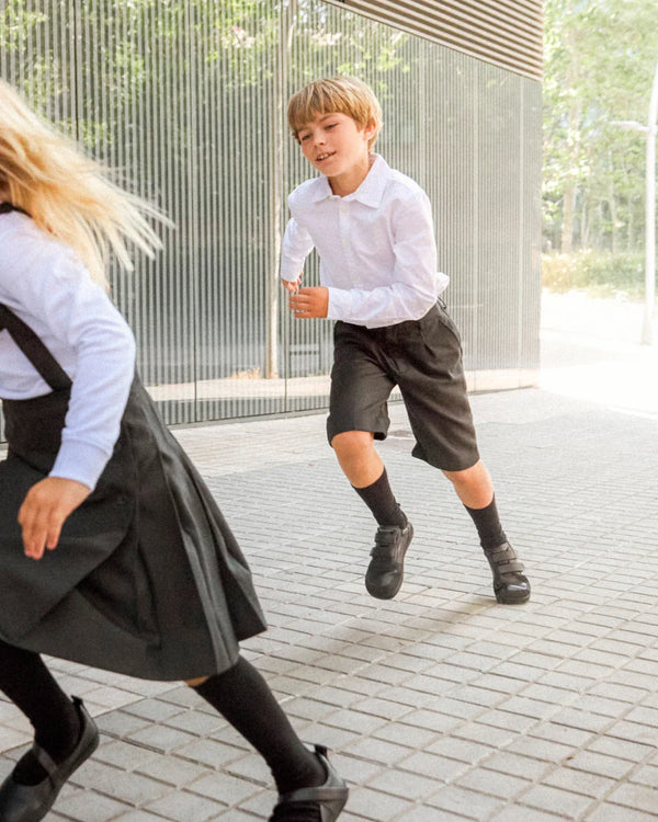 Muris Petra Junior Barefoot Shoe Black