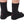 Plus 12 Barefoot Sock Functional Cotton Black/Red