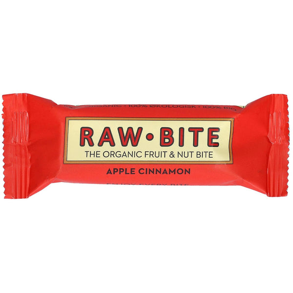 Raw Bite Apple Cinnamon Organic Snack 50g