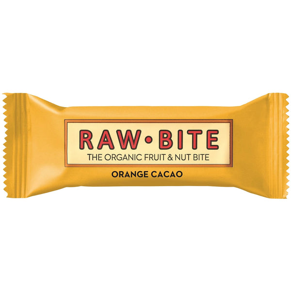 Raw Bite Orange Cacao Organic Snack 50g