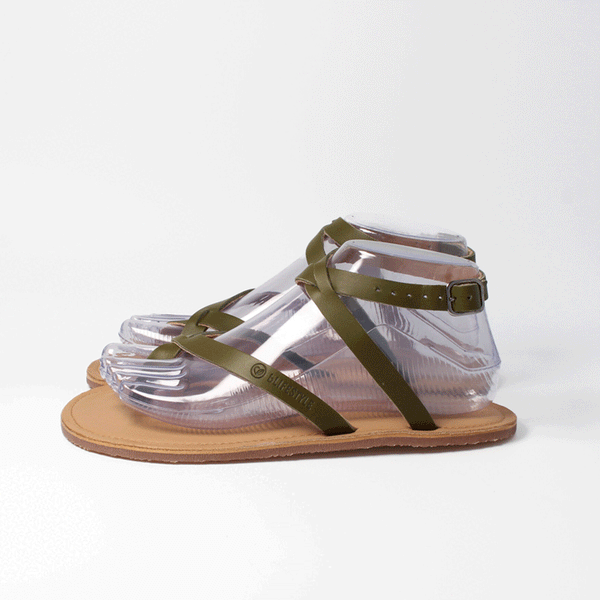 Blifestyle SunnyStyle Barefoot Sandal Olive