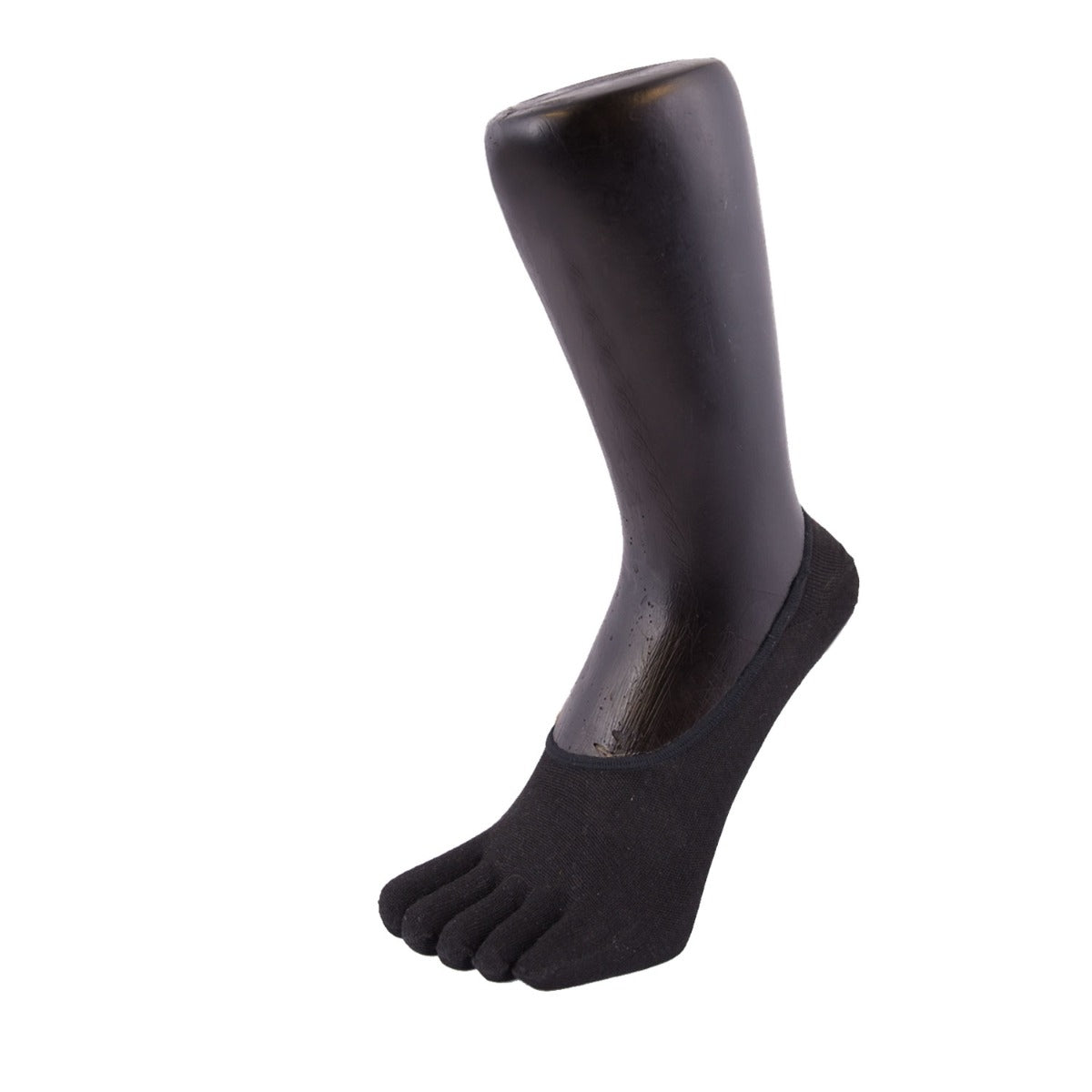 Toe Socks Silk Foot Cover Black 39-43