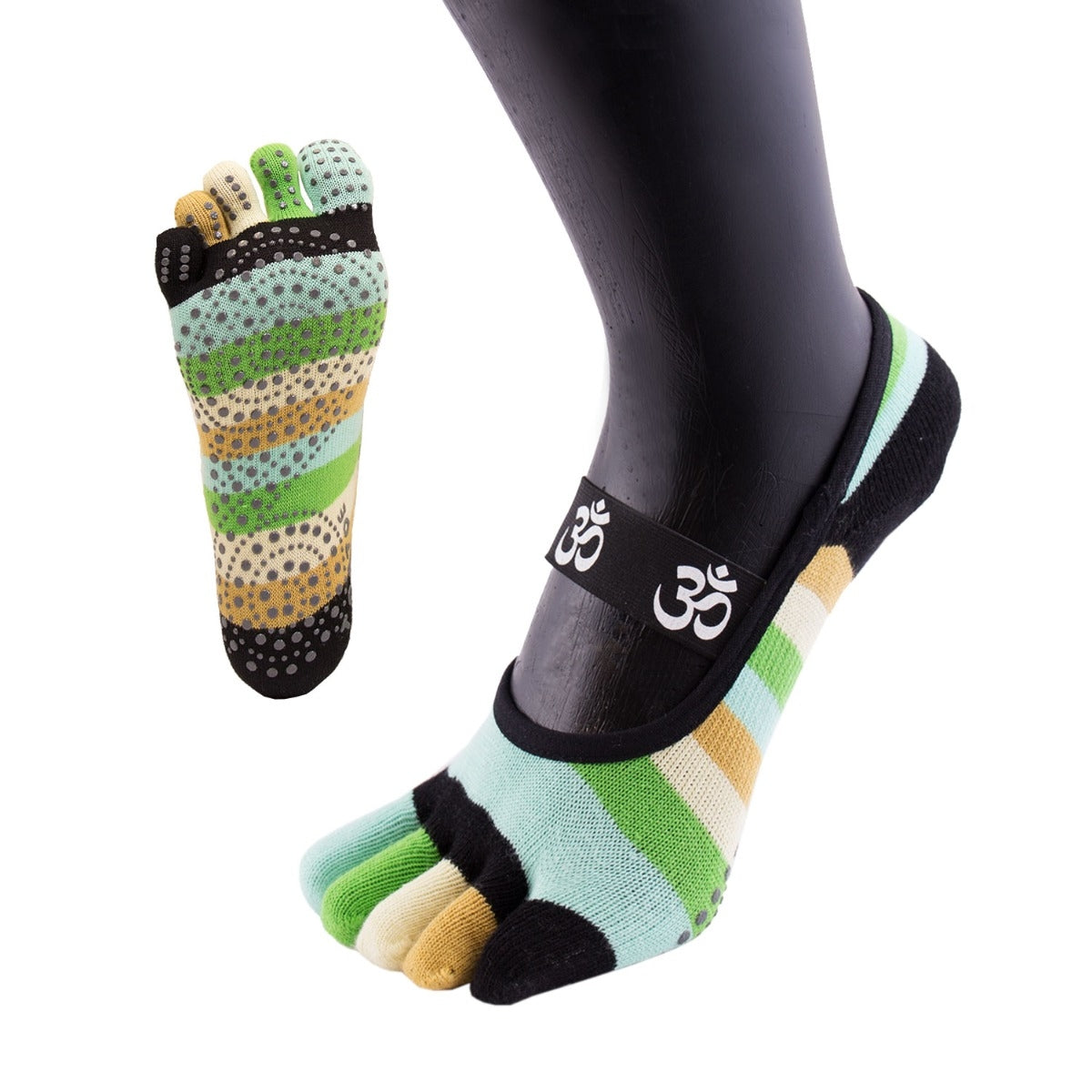 TOETOE® - Toe Socks Yoga non-slip Ommm Size