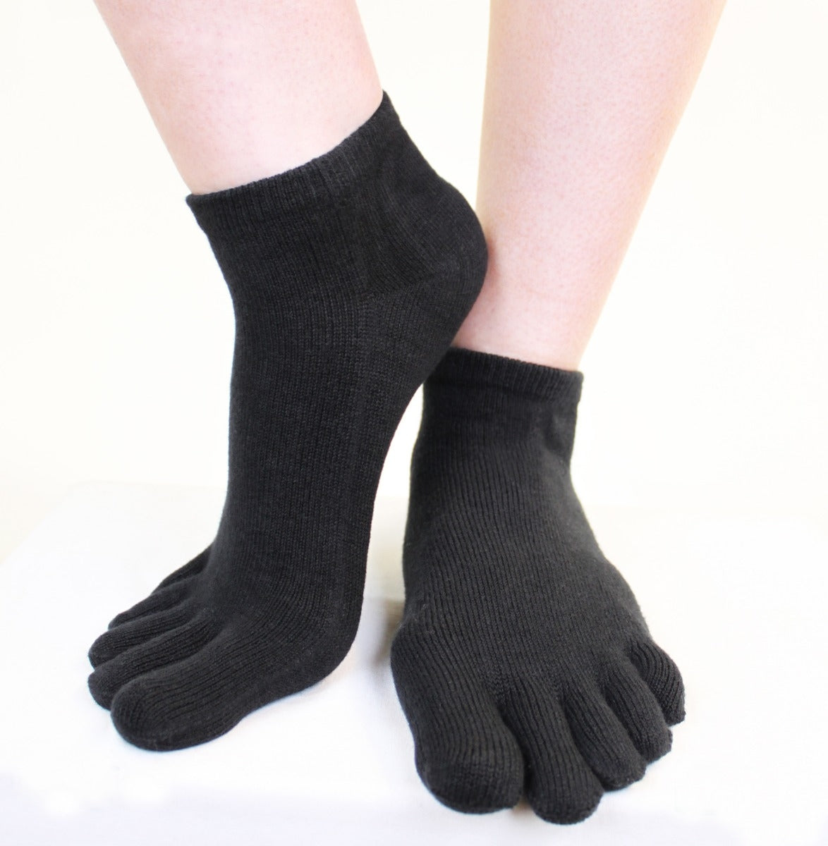 Toe Socks Essential Anklet Black