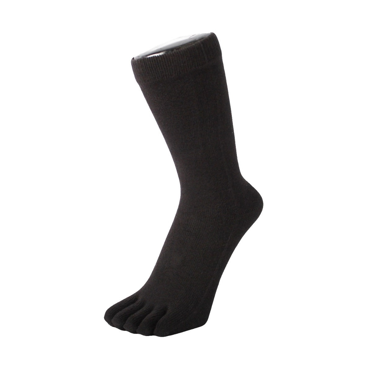 Toe Socks Essential Mid-Calf Black