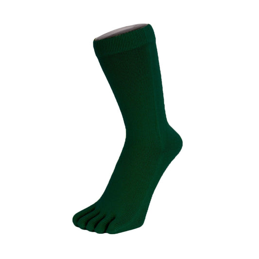 Toe Socks Essential Mid-Calf Green