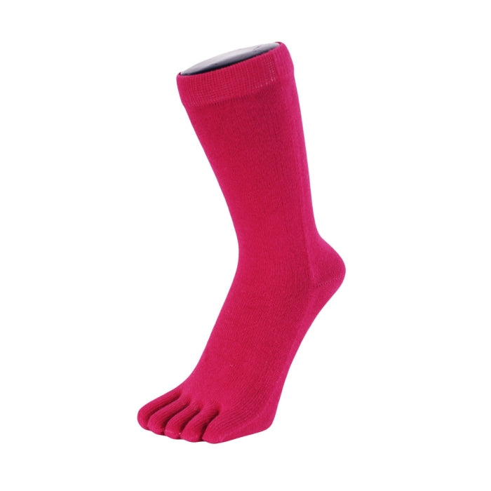 TOETOE® - Mid Calf Essential Socks - Fuchsia