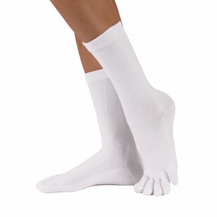 TOETOE® - Mid Calf Essential Socks - White