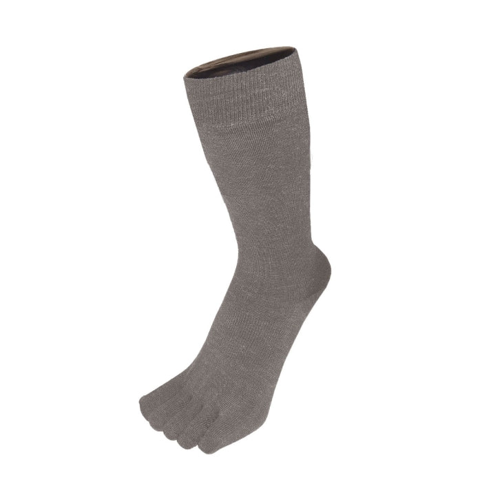 TOETOE® - Outdoor Wool Mid Calf Socks - Grey