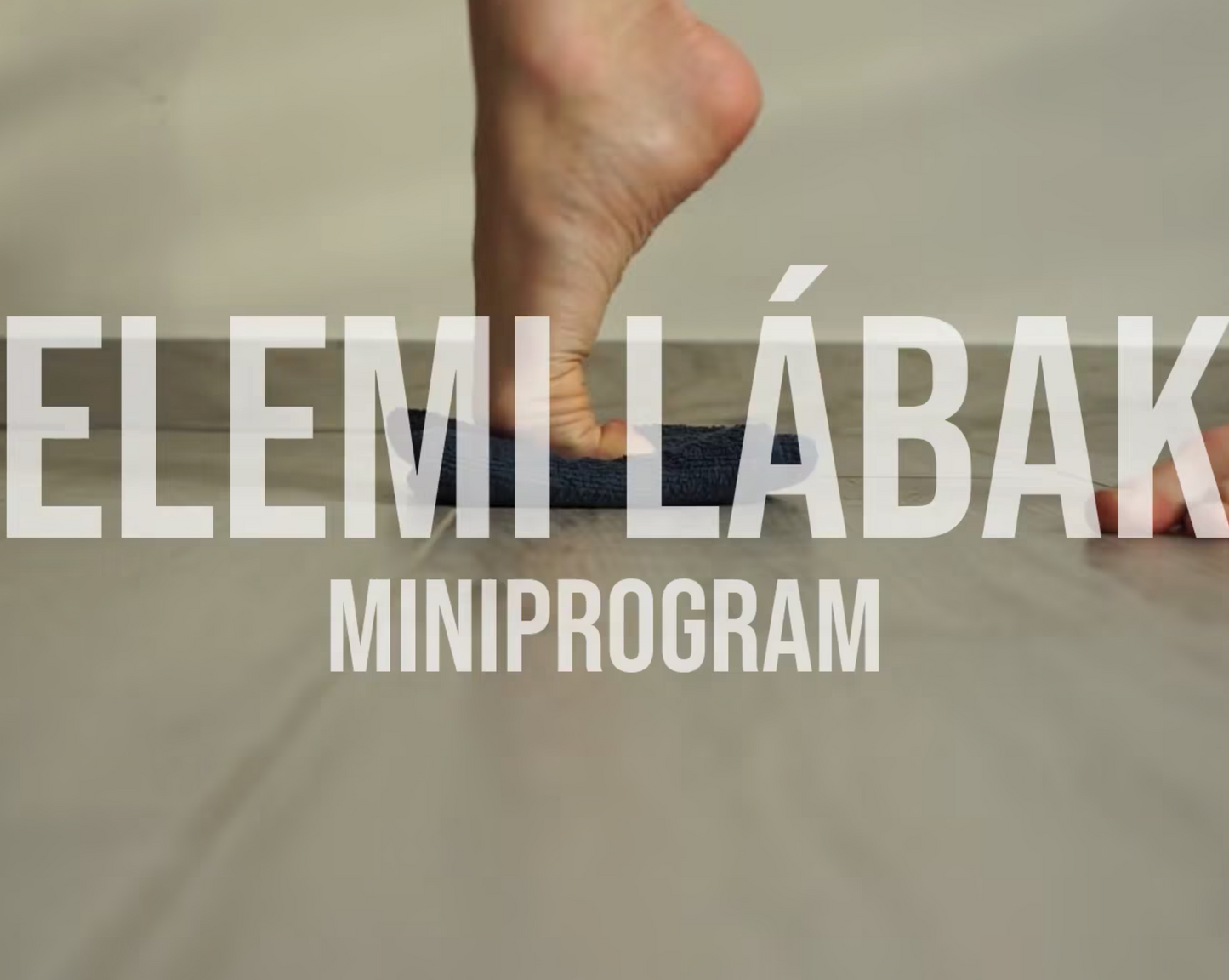 Elemi lábak miniprogram
