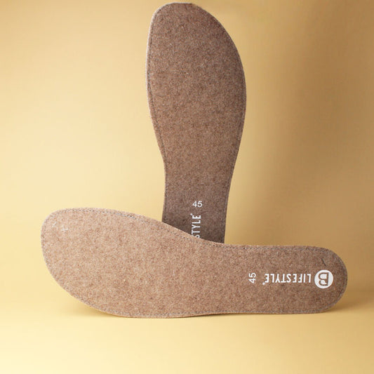 bLIFESTYLE “Fluffy” Barefoot Winter insole