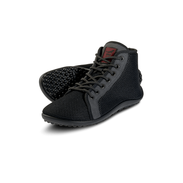 Leguano Active Plus Black Unisex High-top Shoe