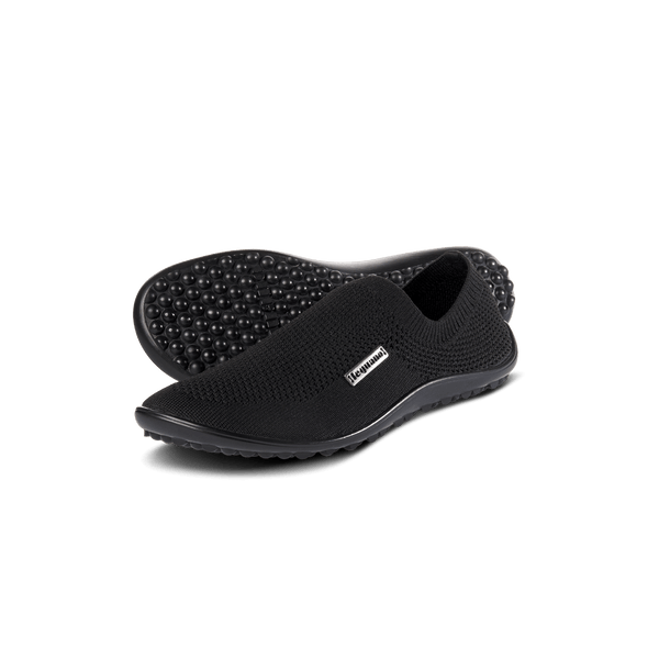 Leguano Scio Black Unisex Slip-on Shoe